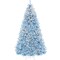 Best Choice Products Pre-Lit Baby Blue Christmas Tree, Artificial Full Holiday Decoration w/ Incandescent Lights